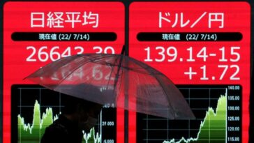 Las acciones asiáticas caen mientras los inversores evalúan la política de reapertura de China