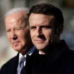 Macron dice que Estados Unidos debe apoyar a las democracias en medio de la agresión rusa
