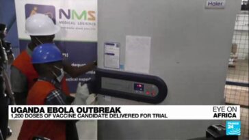 Uganda recibe 1.200 vacunas de prueba contra el ébola