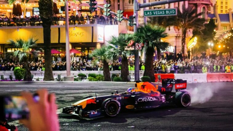 F1 apunta a $ 500 millones en ingresos de la carrera de Las Vegas