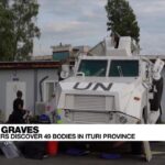 Fuerzas de paz de la ONU descubren fosas comunes en la provincia de Ituri