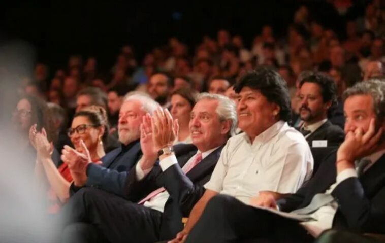 Lula y Fernández compartieron una reunión con líderes de derechos humanos en la Casa Rosada y Evo Morales los acompañó para un concierto ese mismo día.