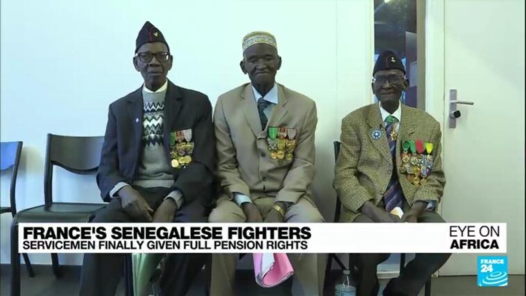 Los héroes de guerra africanos olvidados de Francia finalmente reciben todos los derechos de pensión