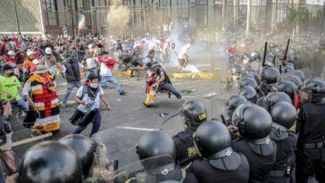 Boluarte insistió en que los manifestantes quieren tomar el país a través de la violencia