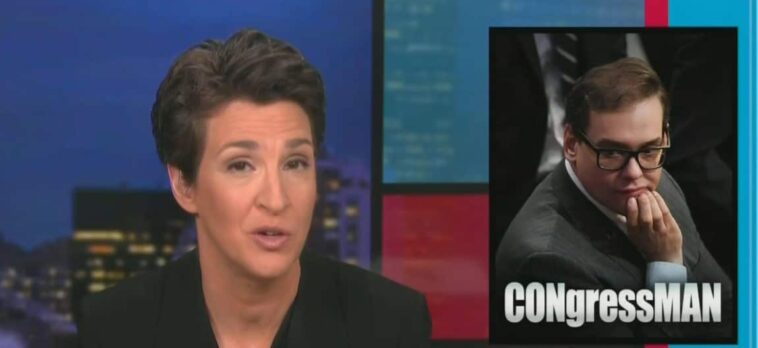 Rachel Maddow descubre la mentira más grande de George Santos de que él era el objetivo de un intento de asesinato