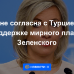 Rusia no está de acuerdo con Turquía en apoyar el plan de paz de Zelensky