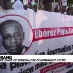 Tribunal de Senegal ordena la liberación del crítico del gobierno Pape Ale Niang