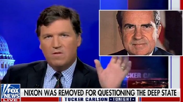 Tucker Carlson: Nixon fue destituido de su cargo porque sabía que la CIA estaba involucrada en el asesinato de Kennedy