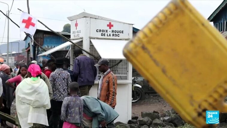 Casa telefónica desplazada de la República Democrática del Congo