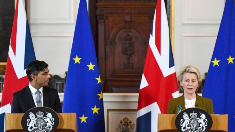 El acuerdo del protocolo de Irlanda del Norte anuncia un "nuevo capítulo" en los lazos entre el Reino Unido y la UE