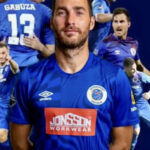 El delantero del Supersport United, Bradley Grobler, se 'honró' para unirse al club PSL 100