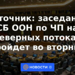 Fuente: La reunión del Consejo de Seguridad de la ONU sobre emergencia en Nord Stream se llevará a cabo el martes
