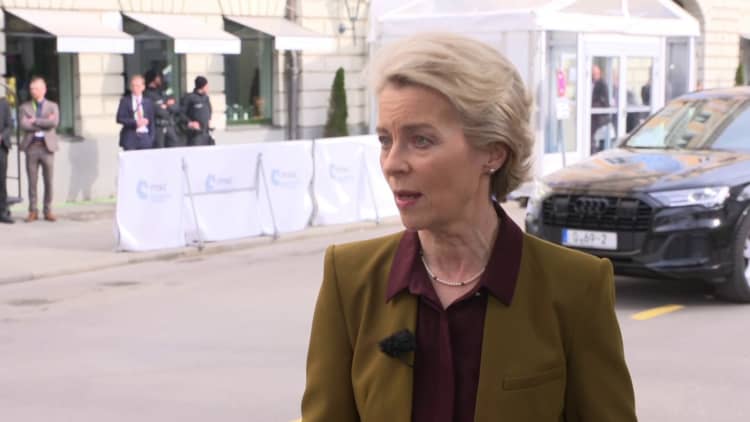 Vea la entrevista completa de CNBC con la presidenta de la Comisión Europea, Ursula von der Leyen