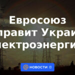 La Unión Europea enviará electricidad a Ucrania