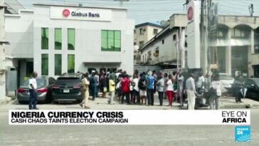 La crisis de escasez de efectivo en Nigeria contamina la campaña electoral