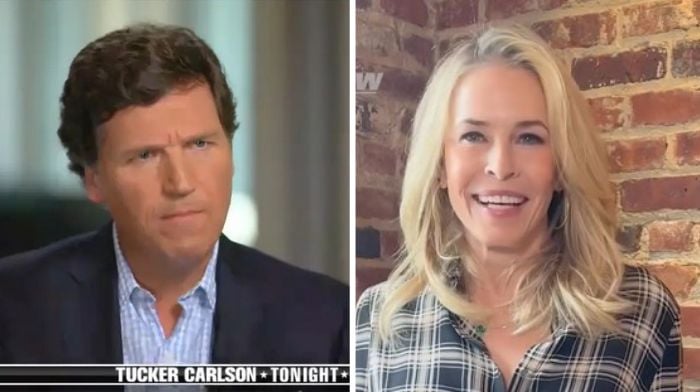La crítica de Tucker Carlson al video de soltero y sin hijos de la comediante liberal Chelsea Handler atrae una respuesta visceral