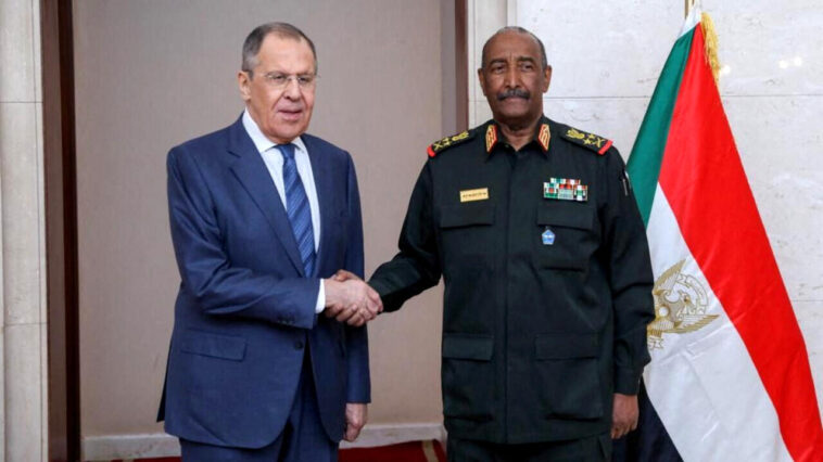Lavrov de Rusia se compromete a apoyar el levantamiento de las sanciones de la ONU y defiende a Wagner sobre la visita a Sudán