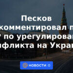 Peskov comentó sobre el plan de China para resolver el conflicto en Ucrania