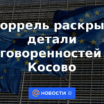 Borrell desveló los detalles de los acuerdos sobre Kosovo