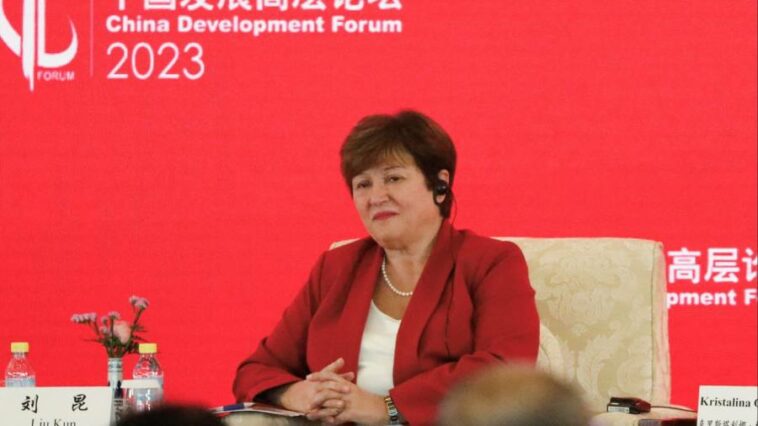Georgieva del FMI advierte sobre mayores riesgos para la estabilidad financiera
