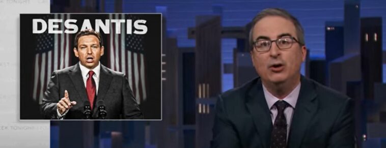 John Oliver destruye al autócrata Ron DeSantis