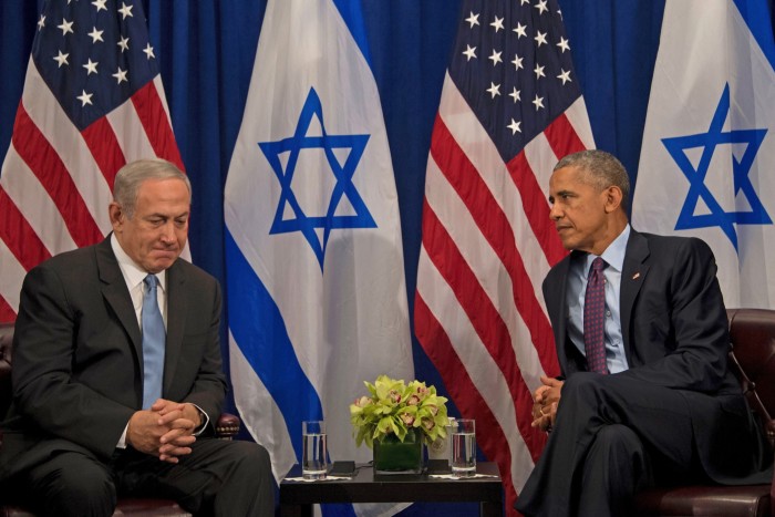 Benjamin Netanyahu se reúne con Barack Obama en Nueva York en 2016