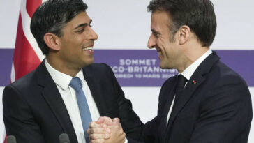 Macron y Sunak acuerdan acuerdo migratorio Reino Unido-Francia en cumbre de reinicio