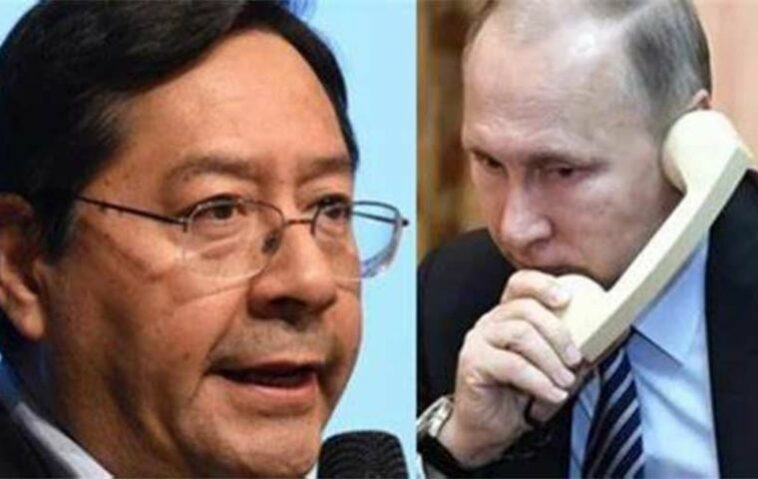 Las autoridades rusas insistieron en que la conversación se realizó por iniciativa de Bolivia