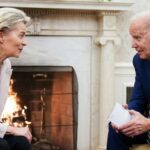 Von der Leyen de la UE dice que ella y Biden acordaron dialogar sobre tecnología limpia