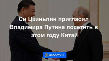 Xi Jinping invitó a Vladimir Putin a visitar China este año