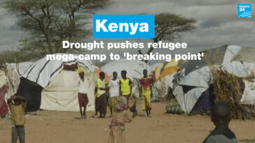 Campamento de refugiados en Kenia en 'punto de ruptura' tras severas sequías