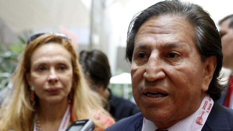 El expresidente peruano Alejandro Toledo será extraditado desde EE.UU.