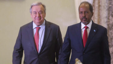 El jefe de la ONU insta a un "apoyo internacional masivo" para la sequía en Somalia