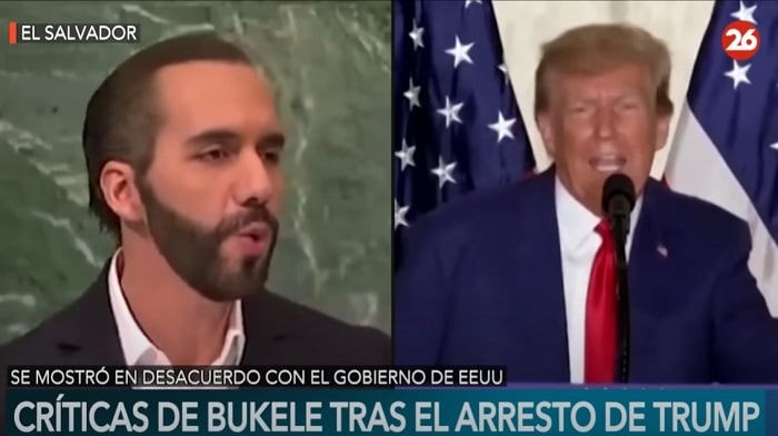 El presidente de El Salvador critica la hipocresía de Biden sobre la acusación de Trump: imagine cualquier otro país arrestando a un opositor político