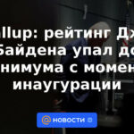 Gallup: el índice de aprobación de Joe Biden ha caído al nivel más bajo desde la toma de posesión