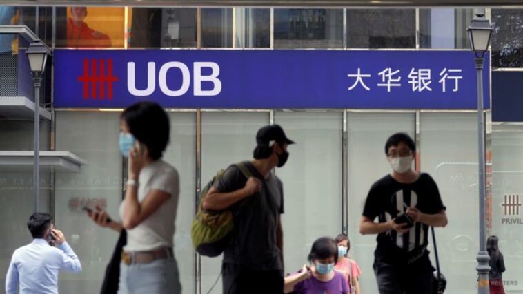 Las ganancias principales del primer trimestre del prestamista de Singapur UOB aumentan un 74% para registrar US $ 1.2 mil millones