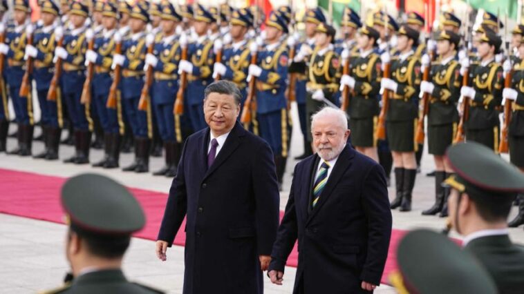 Lula promete asociación con China para "equilibrar la geopolítica mundial"