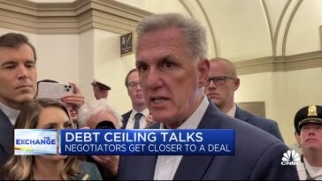 Conversaciones sobre el techo de la deuda: los negociadores se acercan a un acuerdo