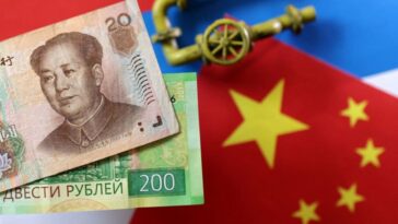 El comercio de vastos recursos entre China y Rusia cambia a yuanes desde dólares en las consecuencias de Ucrania