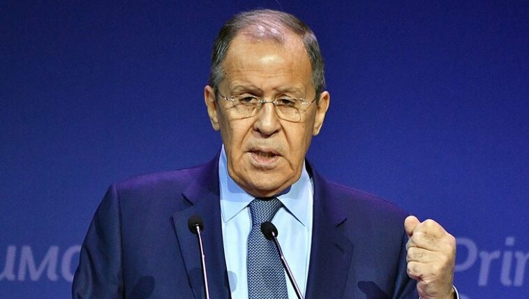 Lavrov calificó de inaceptables los planes de escalada para el suministro de aviones de combate a Ucrania