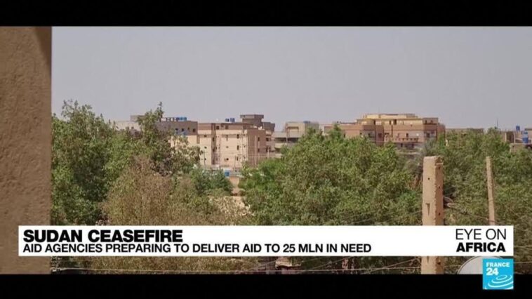 Los sudaneses todavía esperan ayuda en el segundo día del alto el fuego tenso