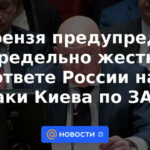 Nebenzya advirtió sobre la respuesta extremadamente dura de Rusia a los ataques de Kiev contra el ZNPP