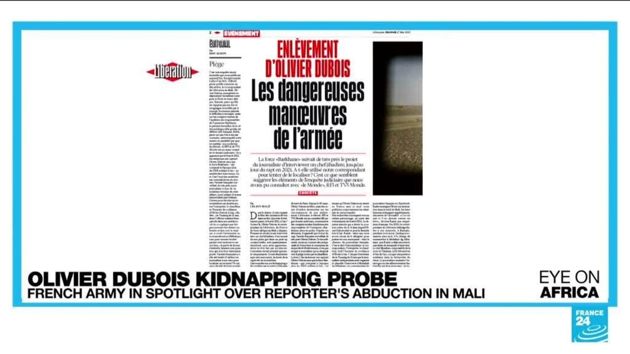 Revelan investigación sobre el secuestro del ex rehén francés Olivier Dubois