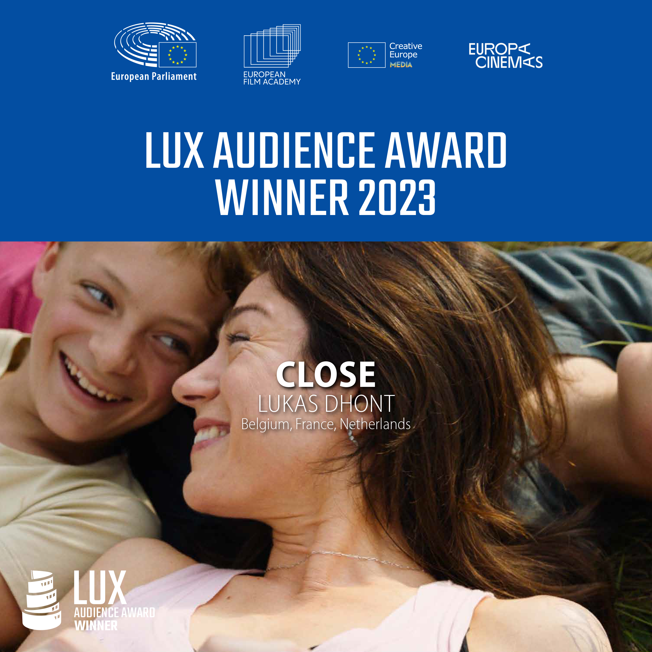 “Close” gana el Premio del Público LUX 2023 |  Noticias |  Parlamento Europeo