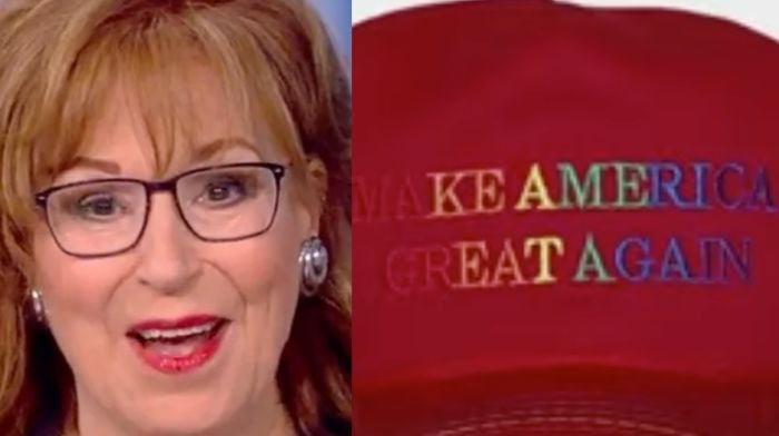 Joy Behar quiere que Trump venda la mercancía del orgullo 'Make America Gay Again'