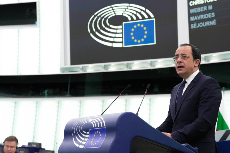 Presidente Christodoulides: “Ningún cambio de fronteras se derivará de la violencia y la guerra” |  Noticias |  Parlamento Europeo