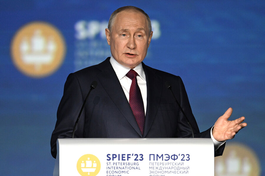 "Sé saludable y rico".  Las citas más brillantes de Putin en SPIEF - Gazeta.ru