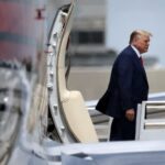 Trump llega a Miami para lectura de cargos