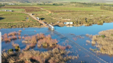 Se estima que los daños por inundación a la infraestructura agrícola de WC son de poco más de R1bn