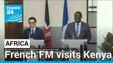 El ministro francés de Asuntos Exteriores, Stéphane Séjourne, visita Kenia